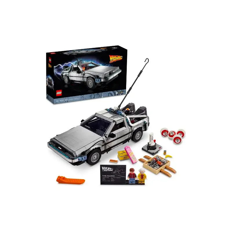 Lego Icons 10300 Vehiculo Maquina Del Tiempo Back To The Future