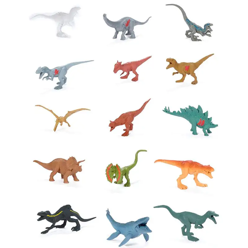 Mattel Jurassic World Gwp39  Pack De Mini Dinosaurios Surtido