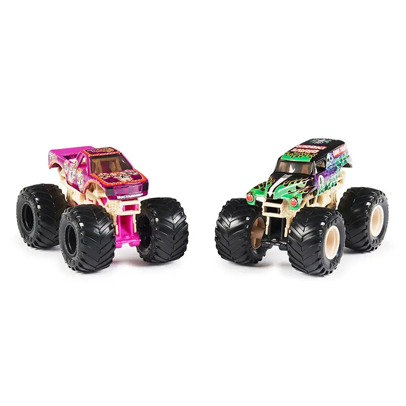 BOING TOYS Monster Jam 6064128 Vehiculos a Escala Grave Digger Vs Calavera