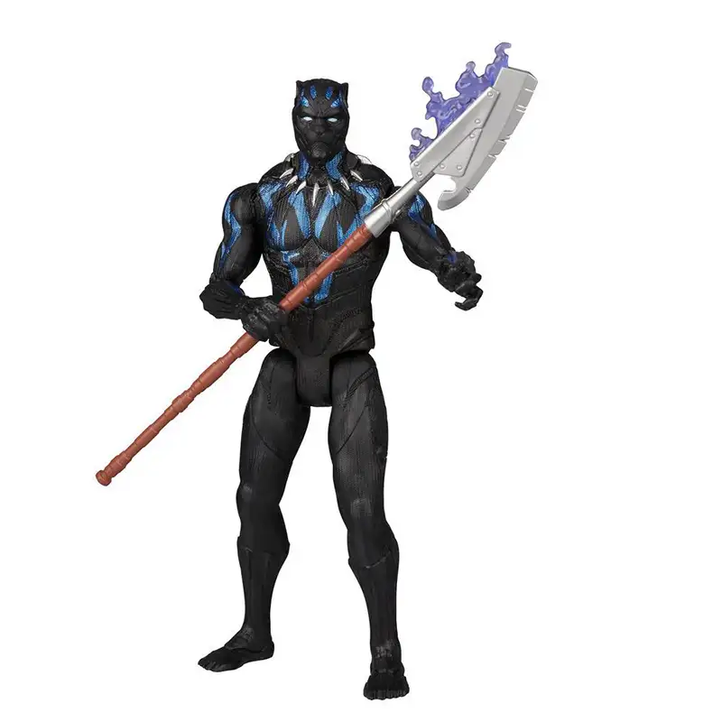 HASBRO E0868AS21 Marvel Figura De Accion Vibranium Black Phanter (ASST 1/3)