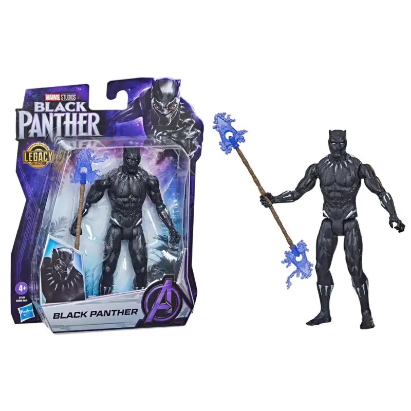 HASBRO E0868AS21 Marvel Figura De Accion Black Phanter (ASST 2/3)