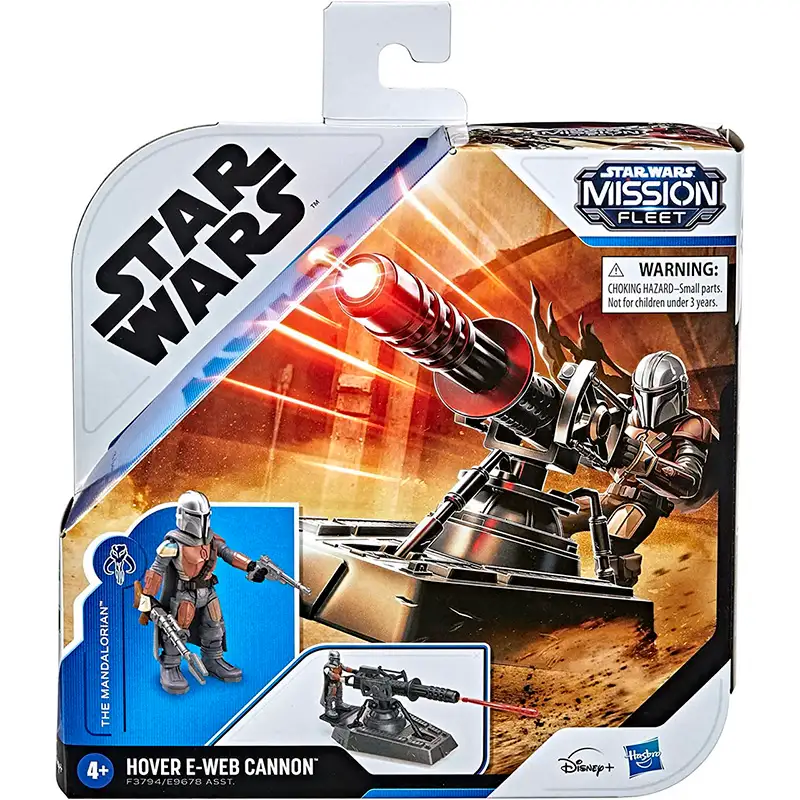 HASBRO Star Wars E96785L24 Mission Fleet Clase A Expedicion Hover E-Web Cannon(Asst 1/3)