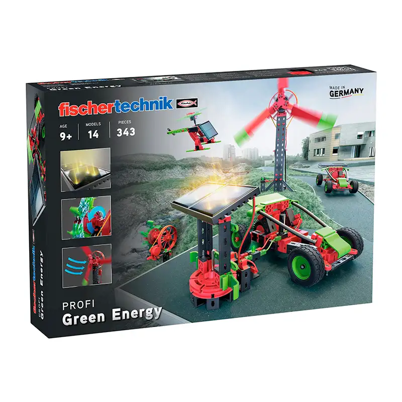 FISCHERTECHNIK Profi 559879 Set de Construccion de Energia Verde