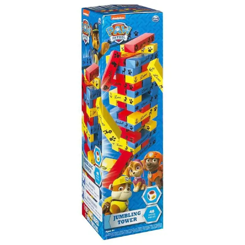 Spin Master Paw Patrol 6035863 Juego De Mesa Jenga