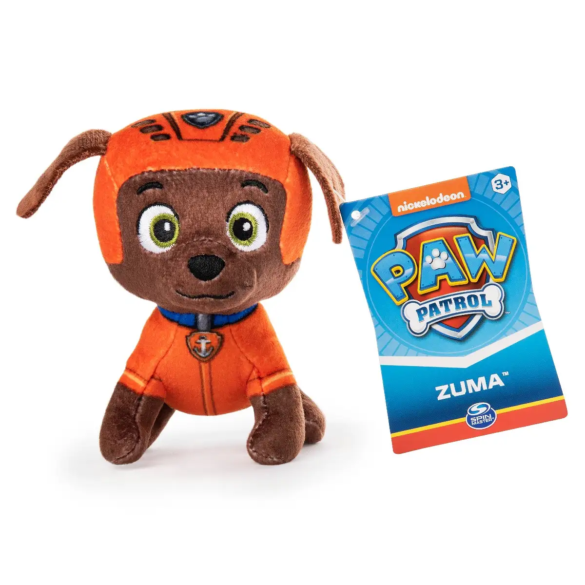 Spin Master Paw Patrol 6055105 Mini Peluche Figura Surtida Zuma (Asst 4/8)