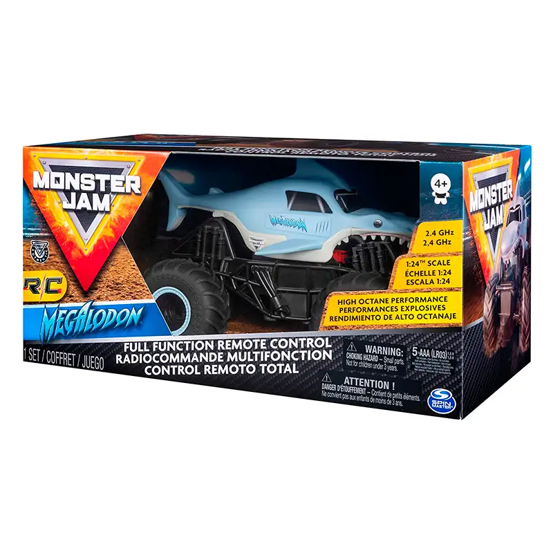 Spin Master Monster Jam 6044952 Vehivculo Control Remoto  Megalodon
