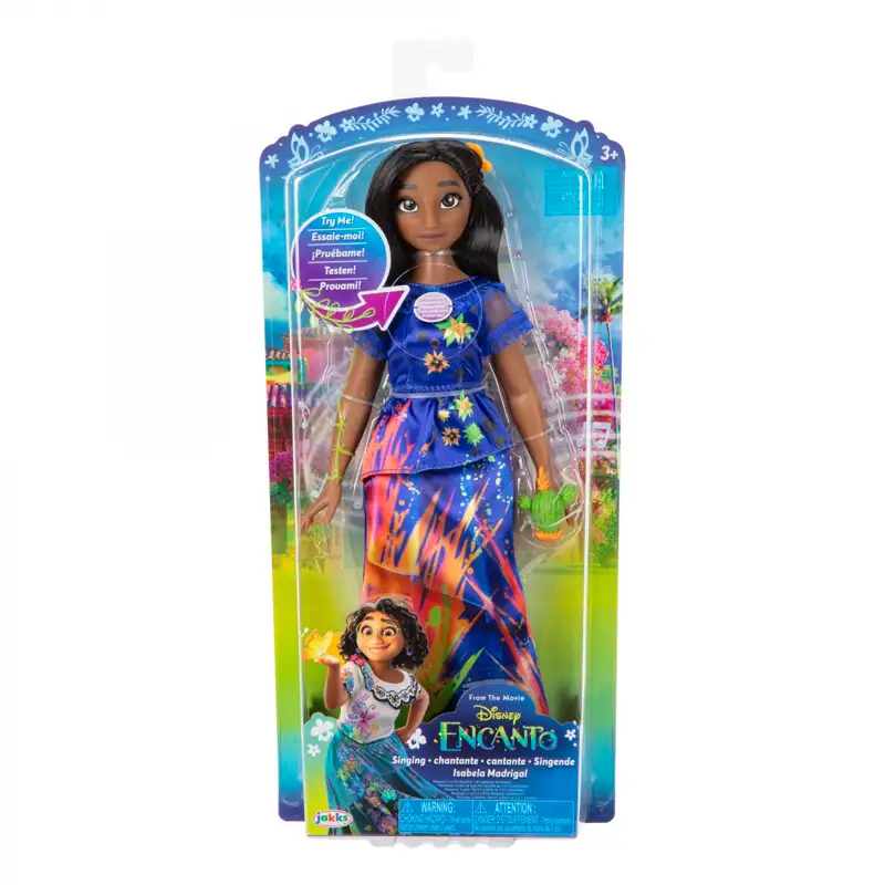 Boing Toys Encanto 224006 Muñeca Isabela Cantante