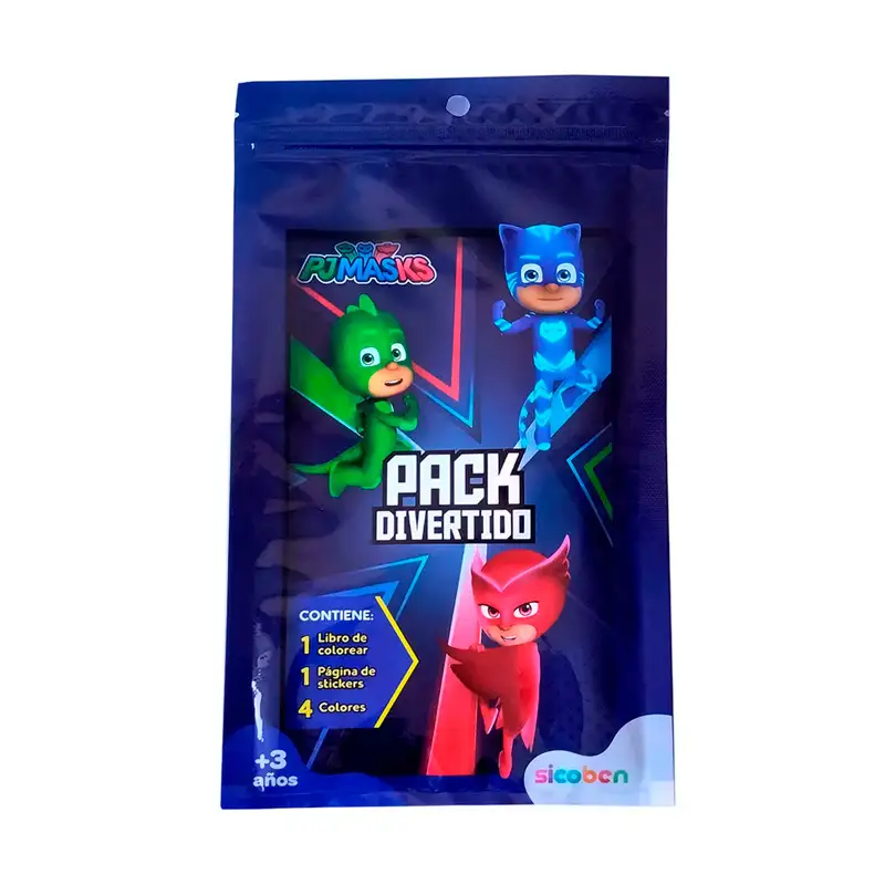 Kadi 85059 Libro Para Colorear Mini Set Pj Mask