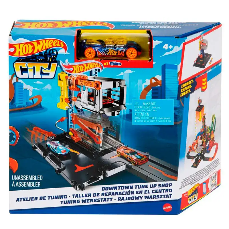 Mattel Hot Wheels Hdr25 Taller De Reparacion