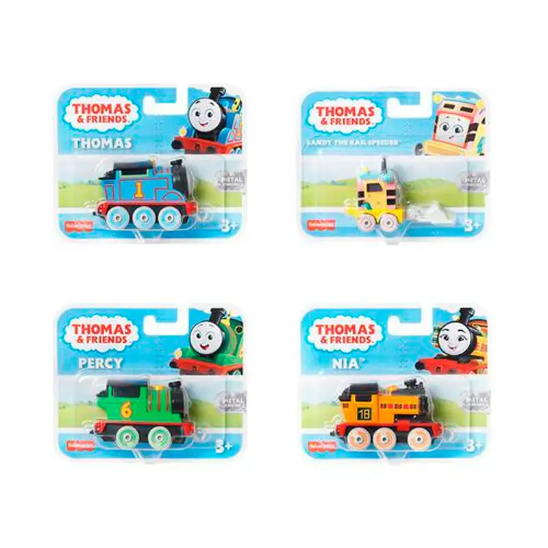 Mattel Fisher Price Hfx89 Thomas & Friends Locomotora Pequeña De Metal Surtido