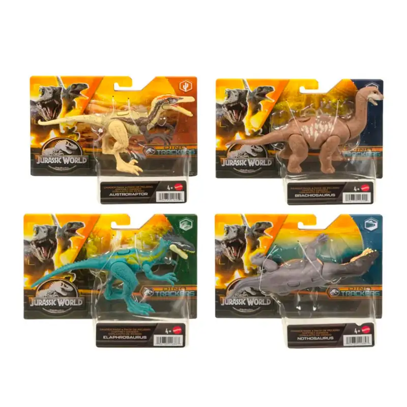 Mattel Jurassic World Hln49 Paquete De Dinosaurios Surtido