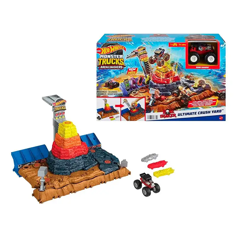 Mattel Hot Wheels Hnb96 Monster Trucks Accidente Definitivo
