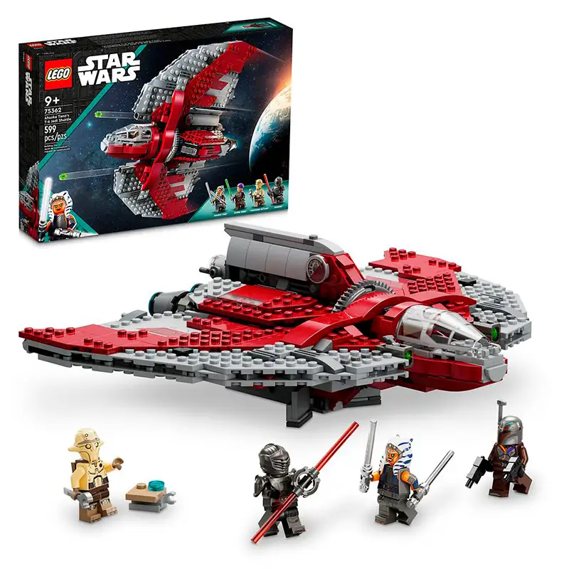 Lego Star Wars 75362 Lanzadera Jedi T-6 De Ahsoka Tano