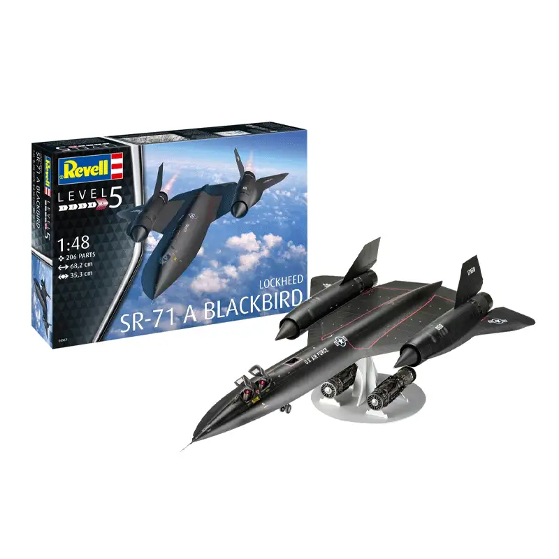 Revell Model 04967 Avion Lockheed Sr-71 A Blackbird