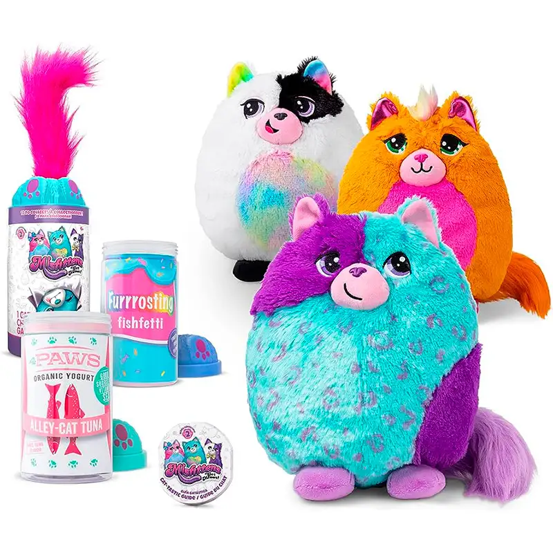 Basic Fun Misfittens 3936 Peluche Gato Serie 2 Surtido