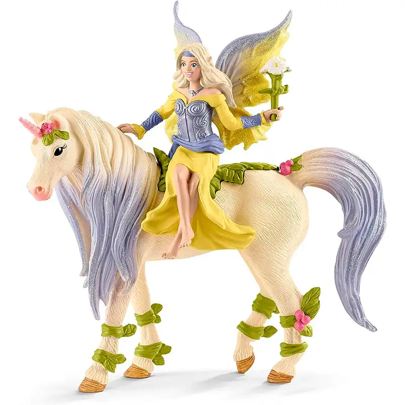 Schleich Bayala 70565 Hada Sera Con Unicornio Florido