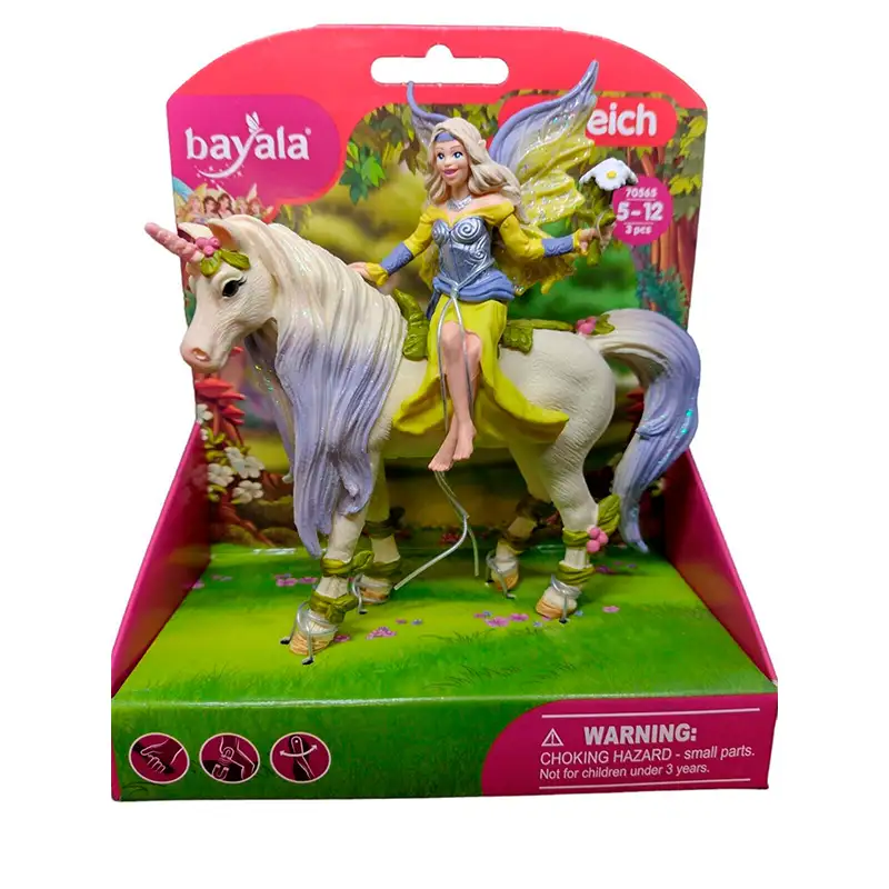 Schleich Bayala 70565 Hada Sera Con Unicornio Florido