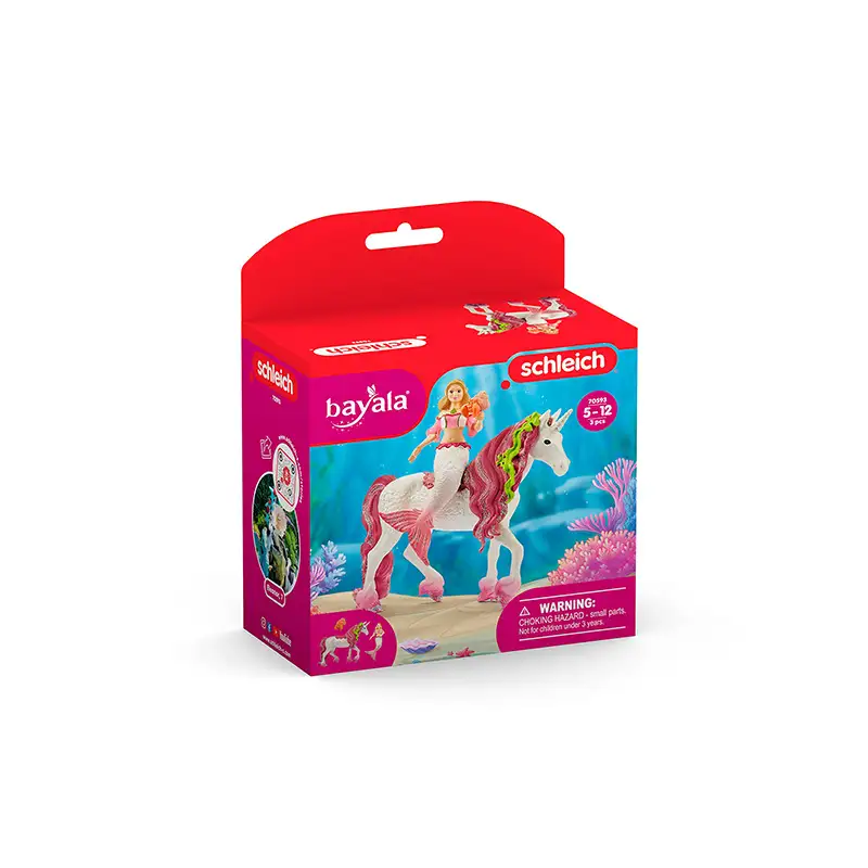 Schleich Bayala 70593 Sirena Feya En Unicornio Marino