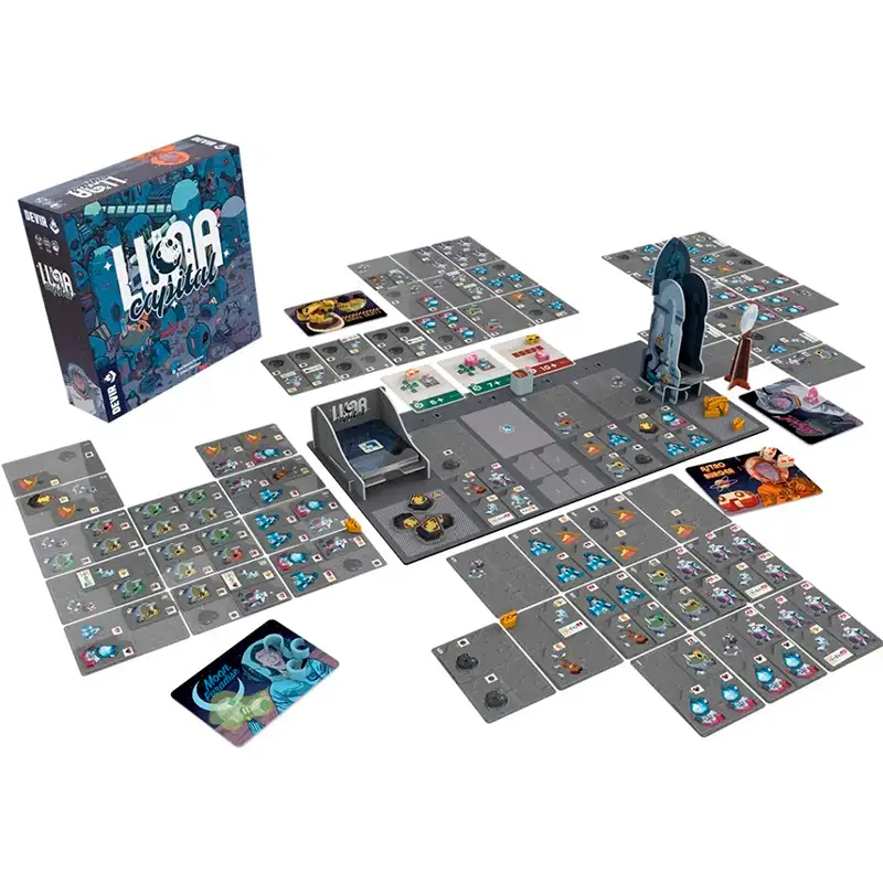 Devir Games Juego De Mesa Luna Capital