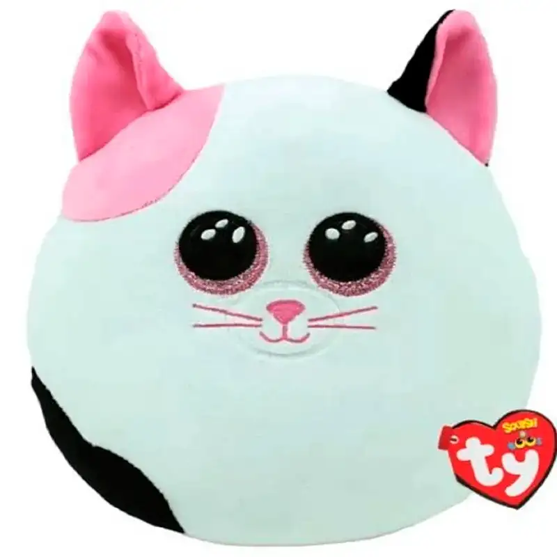 "Boing Toys Ty Squish A Boos  39222 Muffin Gato 10"""