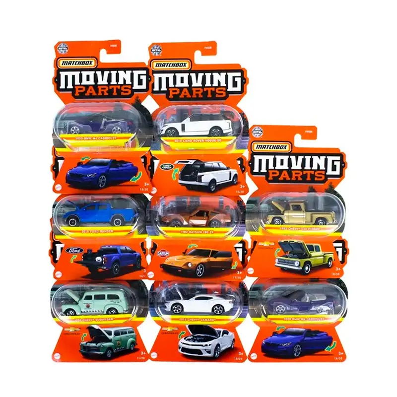Mattel Matchbox Fwd28 Carros Partes Moviles Escala 1:64 Surtido