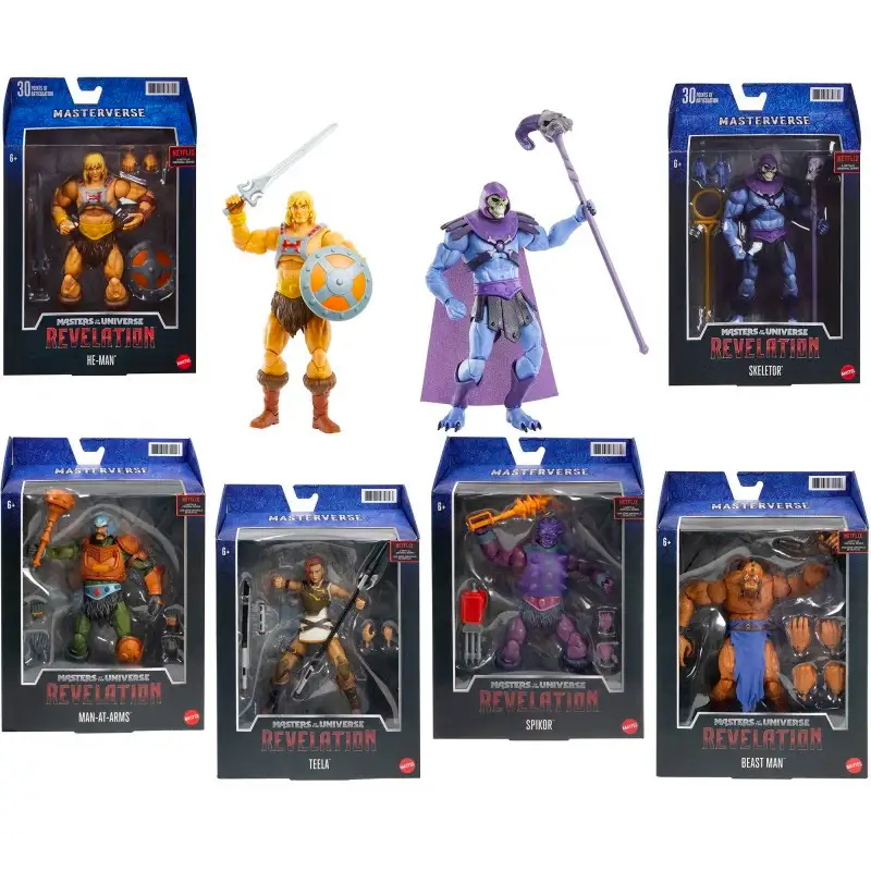 Mattel Masters Of The Universe Gpk95 Figura De Accion 7Plg Masterverse Revelation Surtido