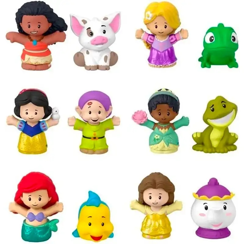 Mattel Fisher Price Hmx84 Figura Disney Princesas Little People Surtido