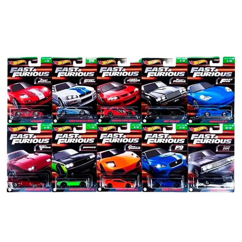 Mattel Hot Wheels Hnr88-1 Vehiculos Fast & Furious Coleccionables Surtido