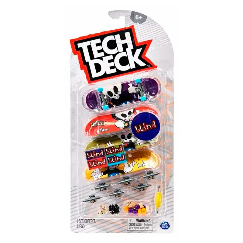 Spin Master Tech Deck 6028815 Set Ultra Dlx Pack De 4