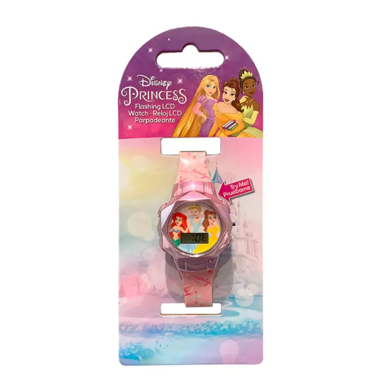 Spin Master Disney Pn4404 Reloj Lcd Parpadeante Rosado