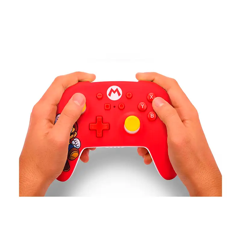 Control Alambrico Powera Super Mario Speedster Nintendo Switch Rojo (Red)