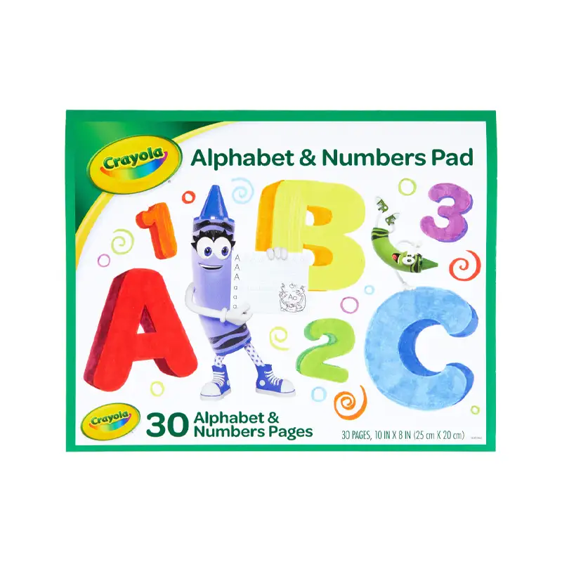 Crayola C993406 Libro Para Colorear Abc 30 Paginas