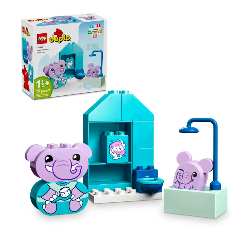 Lego Duplo 10413 Rutinas Diarias: Hora Del Ba–o