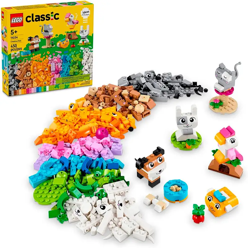 Lego Classic 11034 Mascotas Creativas