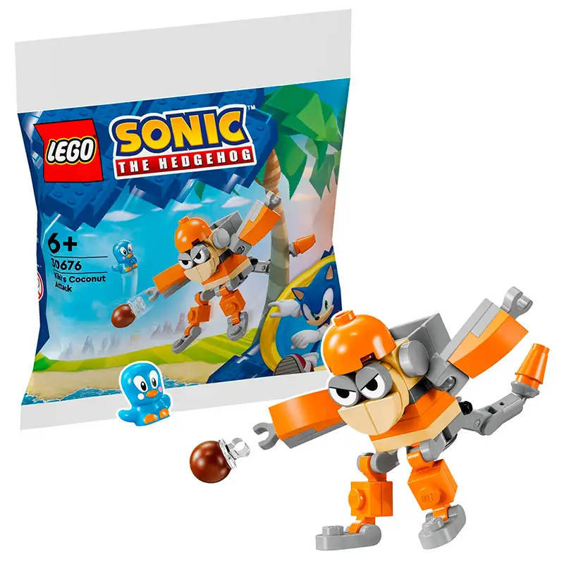 Lego Sonic 30676 El Ataque De Coco De Kiki