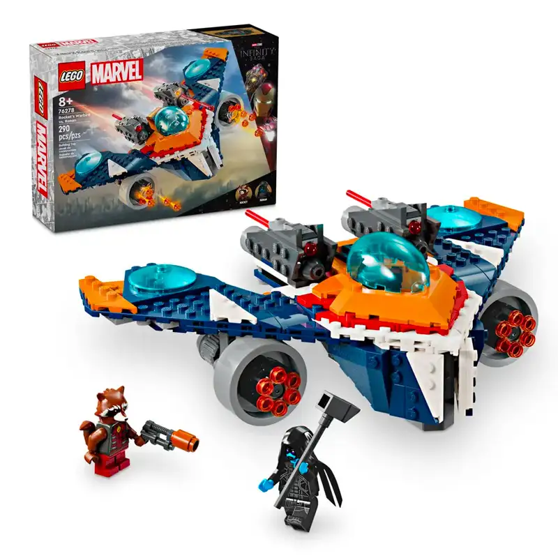 Lego Marvel 76278 El Pájaro De Guerra De Rocket Contra Ronan
