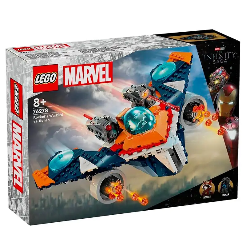 Lego Marvel 76278 El Pájaro De Guerra De Rocket Contra Ronan