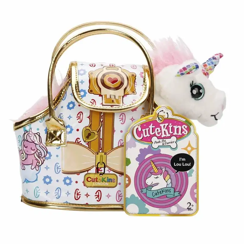 Mattel  51087 Peluche Con Estuche De Transporte Suritido