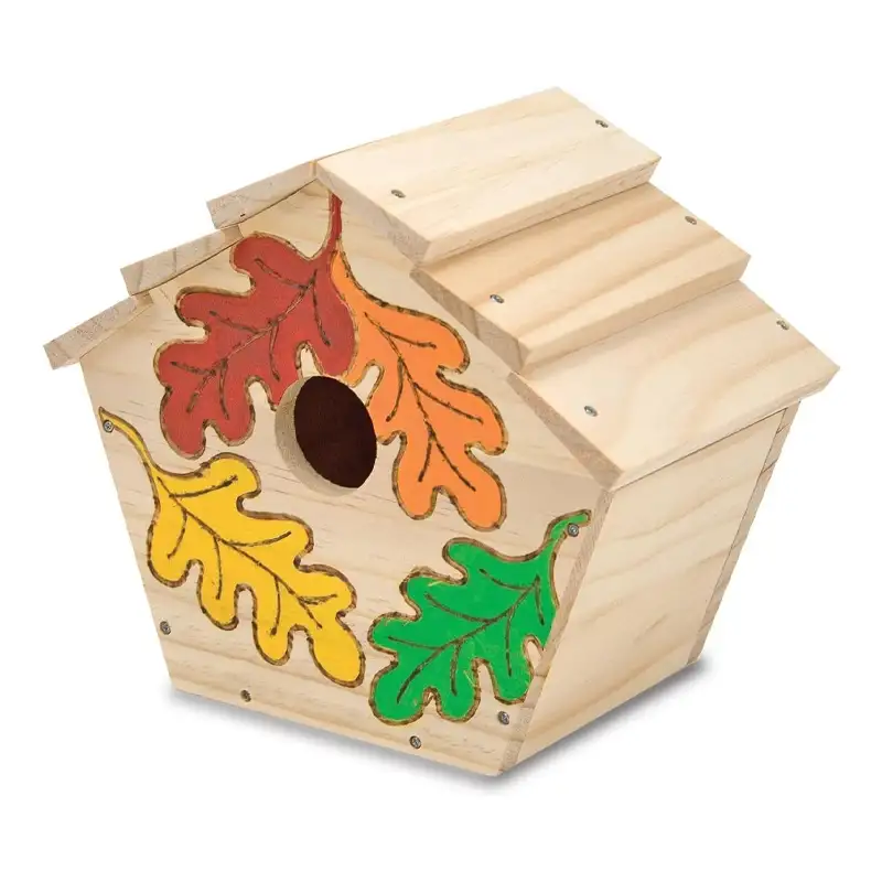 Melissa & Doug  13101 Construye Y Pinta Tu Propia Pajarera