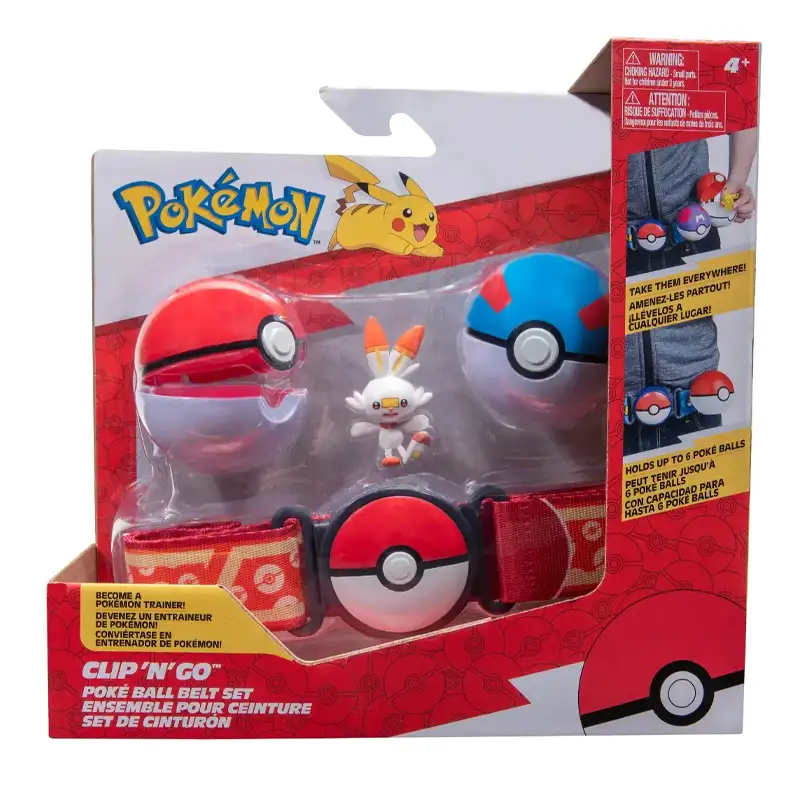 Jazwares Pokémon 95283 Set De Figuras De Pokebola