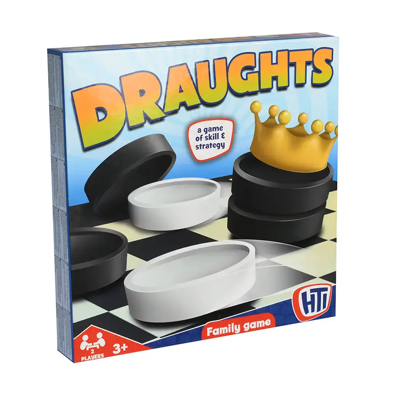 Hti Toys 1374327 Juego de Mesa de Draughts