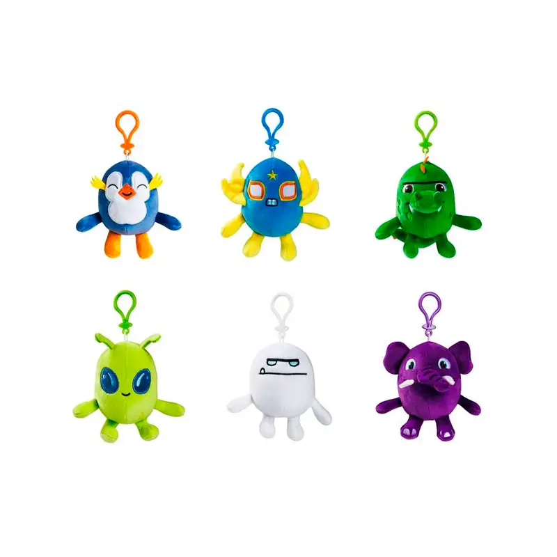 Smashlings SL7004 Peluche con Clip de 5Plg Surtido