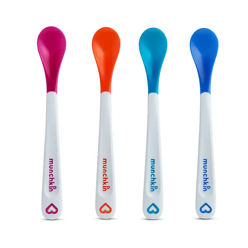 Munchkin 43682 Set de 4 Cucharadas con sensor de Temperatura