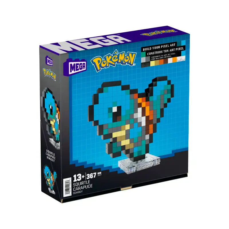 Mattel Mega Construx Hth77-0 Pokémon Set de Squirtle