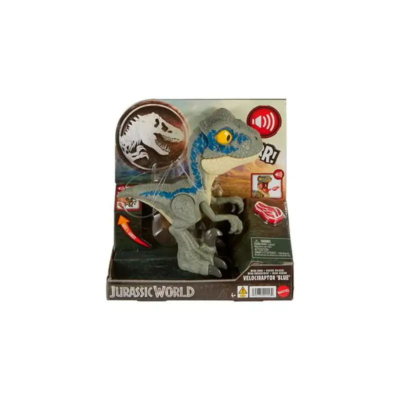 Mattel Jurassic World Hvb43-0 Figura Interactiva Mega Roar Blue