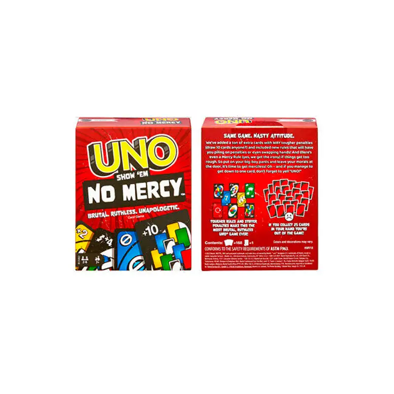 Mattel Games Hwv18-0 Uno No Mercy