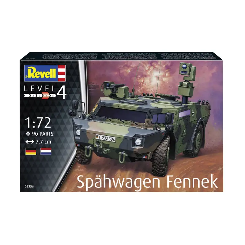 Revell Model 3356 Spahwagen Fennek Vehiculo Militar