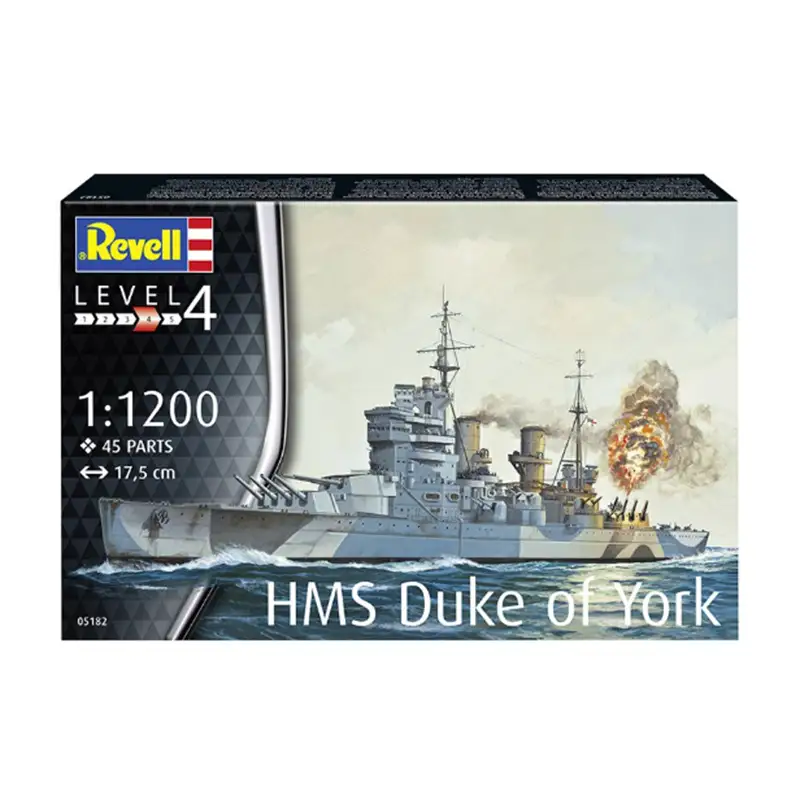 Revell Model 5182 Barco Hms Duke Of York