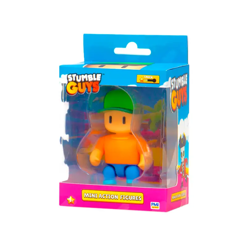 Pmi Kind Word Stumble Guys Sg3001 Mini Action Figures 1 Pack Window Box Surtido