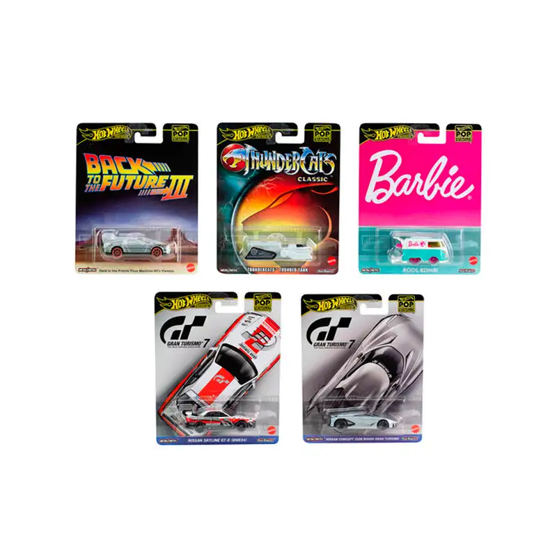 Mattel Hot Wheels Hxd63 Collector Auto Cultura Pop